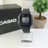 Relógio de Pulso Masculino Casio Masculino Digital Quadrado Prova Dagua 50 Metros Esportivo Preto W-217H-1AVDF - Imagem 5