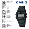 Relógio de Pulso Casio Masculino Feminino Digital Esportivo Alarme Pequeno Quadrado Resina Preto W-59-1VQ - Imagem 8