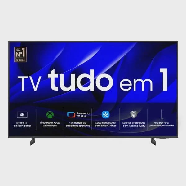 Samsung Smart TV 43 Crystal uhd 4K 43DU8000 2024, Painel Dynamic Crystal Color, Alexa built in