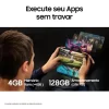Smartphone Samsung Galaxy A06 128GB 4GB RAM Tela 6,7" Câmera Traseira 50 + 2MP Frontal 8MP Azul Escuro - Imagem 5