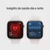Apple Watch Series 10 (gps, 46 mm) Caixa de Alumínio Ouro Rosa, Pulseira Esportiva Blush-Clara m/g - Imagem 7