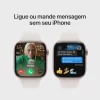 Apple Watch Series 10 (gps, 46 mm) Caixa de Alumínio Ouro Rosa, Pulseira Esportiva Blush-Clara m/g - Imagem 4