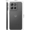 Smartphone Motorola Moto G15 256GB 12GB RAM Boost Câmera 50MP AI Tela 6.7" NFC - Grafite - Imagem 6