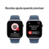 Apple Watch Series 10 gps + Cellular Caixa prateada de alumínio – 46 mm Pulseira esportiva denim – m/g - Imagem 4
