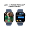 Apple Watch Series 10 gps + Cellular Caixa prateada de alumínio – 46 mm Pulseira esportiva denim – m/g - Imagem 6