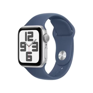 Apple Watch se gps Caixa prateada de alumínio – 40 mm Pulseira esportiva denim – m/g