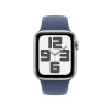 Apple Watch se gps Caixa prateada de alumínio – 40 mm Pulseira esportiva denim – m/g - Imagem 4