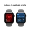 Apple Watch Series 10 gps + Cellular Caixa natural de titânio – 42 mm Pulseira esportiva cinza-pedra – m/g - Imagem 3