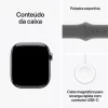 Apple Watch Series 10 gps + Cellular Caixa natural de titânio – 42 mm Pulseira esportiva cinza-pedra – m/g - Imagem 2